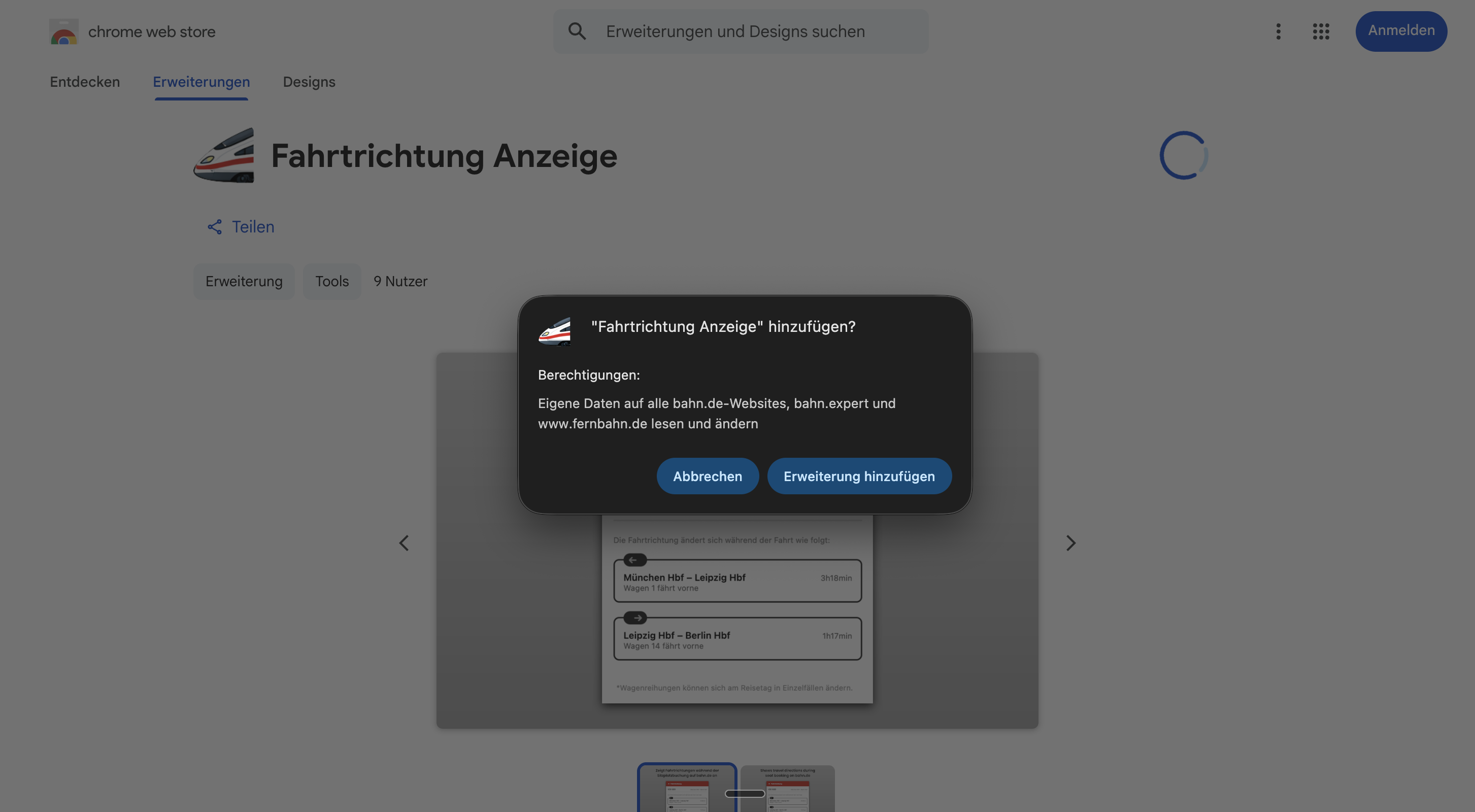 Bestätigungsdialog